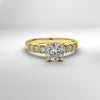 varitsa-jewellers - 1.24ct Brilliant Cut Diamond Engagement Ring - 03BS05